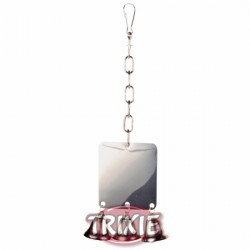 TRIXIE Espejo Metalico con 3 campanas 8x7cm 