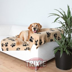 TRIXIE Manta para perro Afelpada Barney 150x100 cm         - Beige          