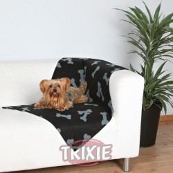TRIXIE Manta para perro Afelpada Beany 100x70 cm           - Negro            