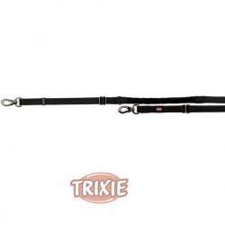 TRIXIE Ramal Amortiguador Experience Negro - L-XL  2.20-2.40m/25mm