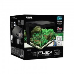 FLUVAL Kit Acuario Flex Negro