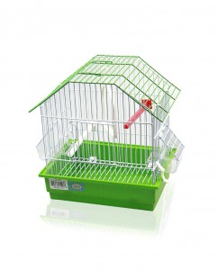 Jaula Ideal Para Jilgueros Aves Pequeñas - Verde