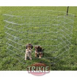 TRIXIE Jaula perros cachorros galvanizado 8 paneles 61x91cm