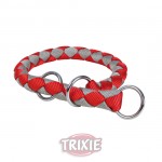 TRIXIE Collar Ajustable Cavo Rojo / Plata